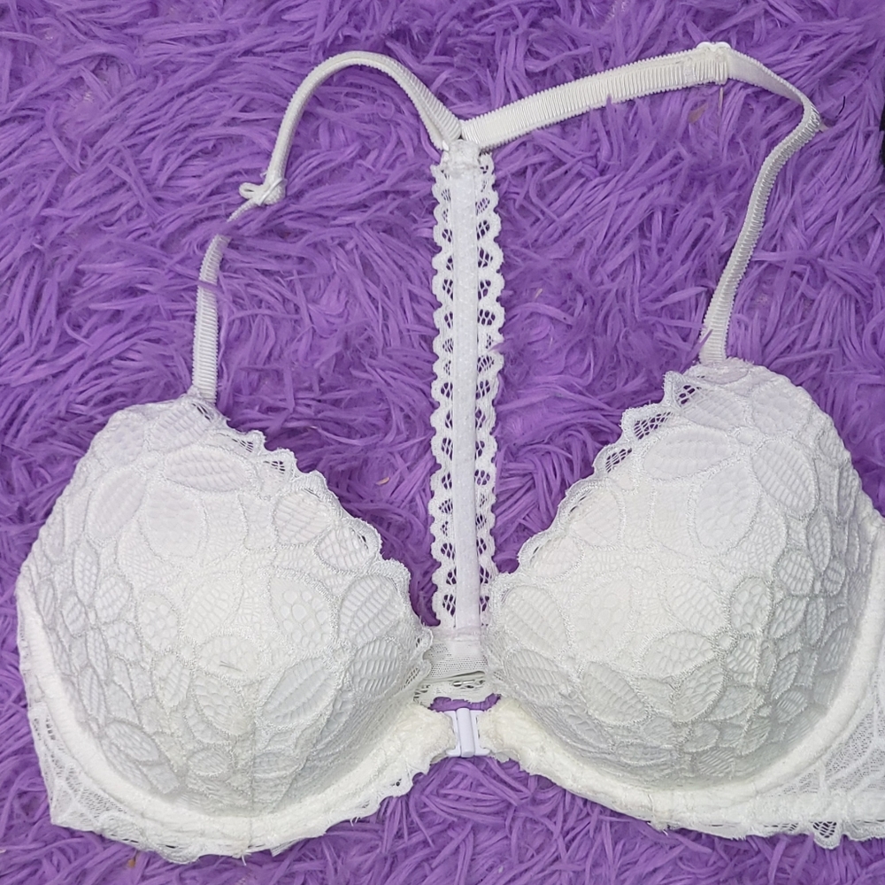 Victoria Secret VS PINK 32C White Bra